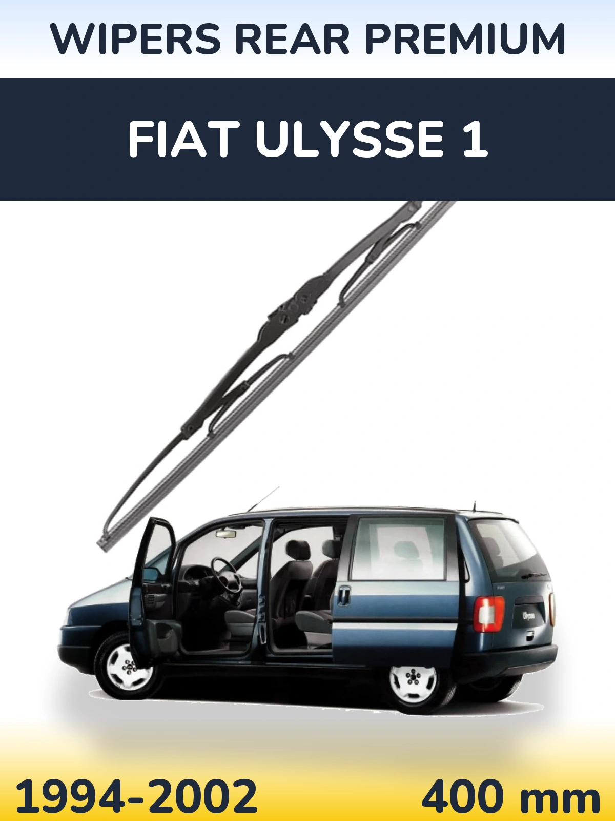 Ștergătoare WIPERS REAR PREMIUM pentru Fiat Ulysse 1