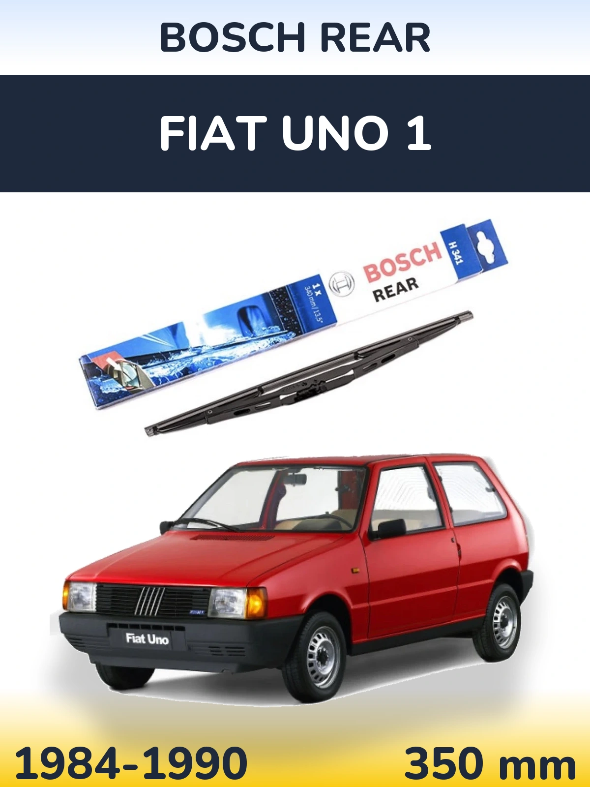 Ștergătoare BOSCH Rear pentru Fiat Uno 1