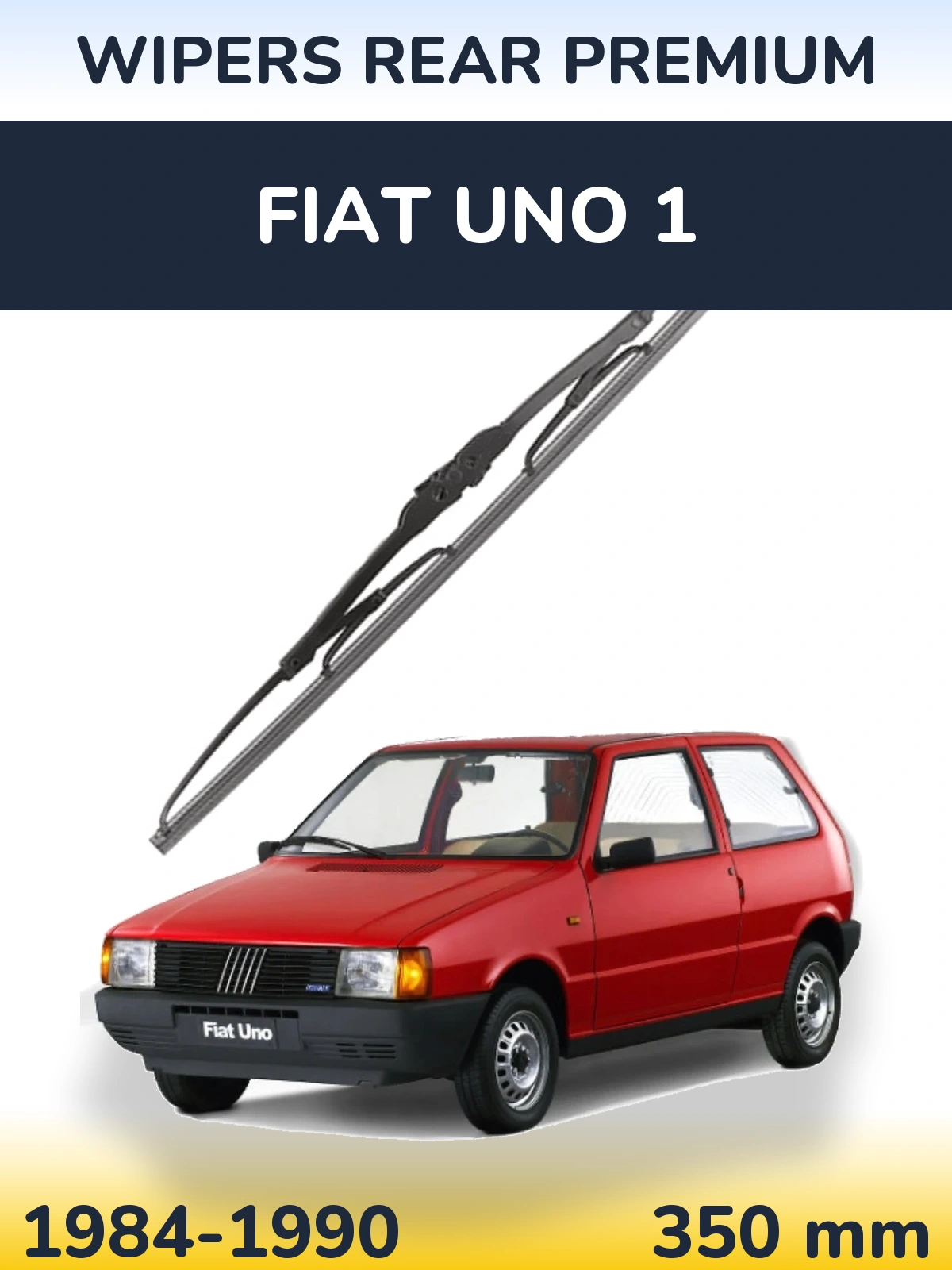 Задний дворник WIPERS REAR PREMIUM 350 мм для Fiat Uno 1 1984-1990