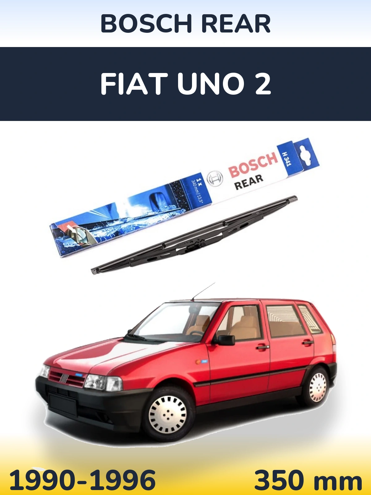 Ștergătoare BOSCH Rear pentru Fiat Uno 2