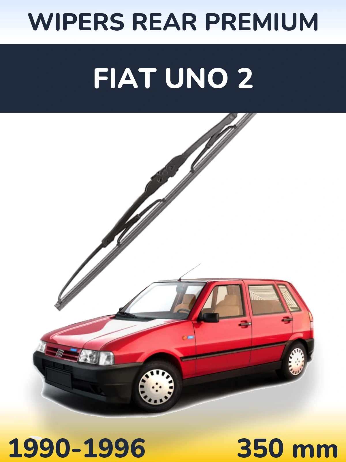 Ștergătoare WIPERS REAR PREMIUM pentru Fiat Uno 2