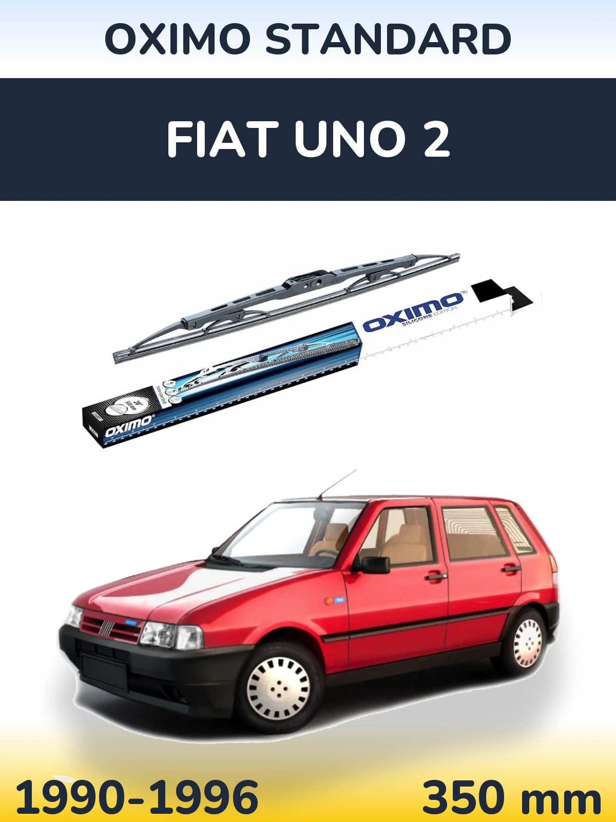 Ștergătoare Oximo Standard pentru Fiat Uno 2