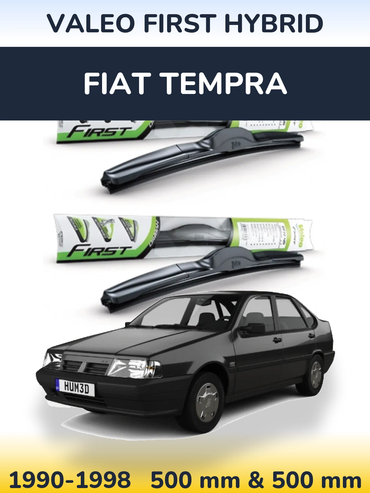 Ștergătoare Valeo First Hybrid pentru Fiat Tempra