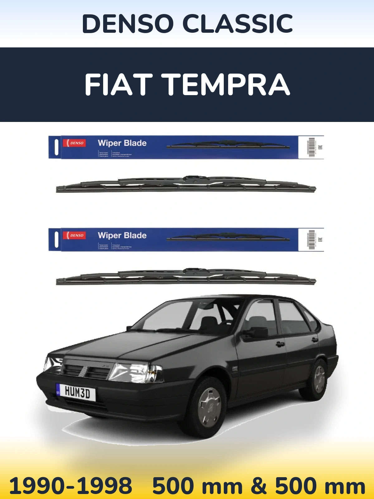 Ștergătoare Denso Classic pentru Fiat Tempra