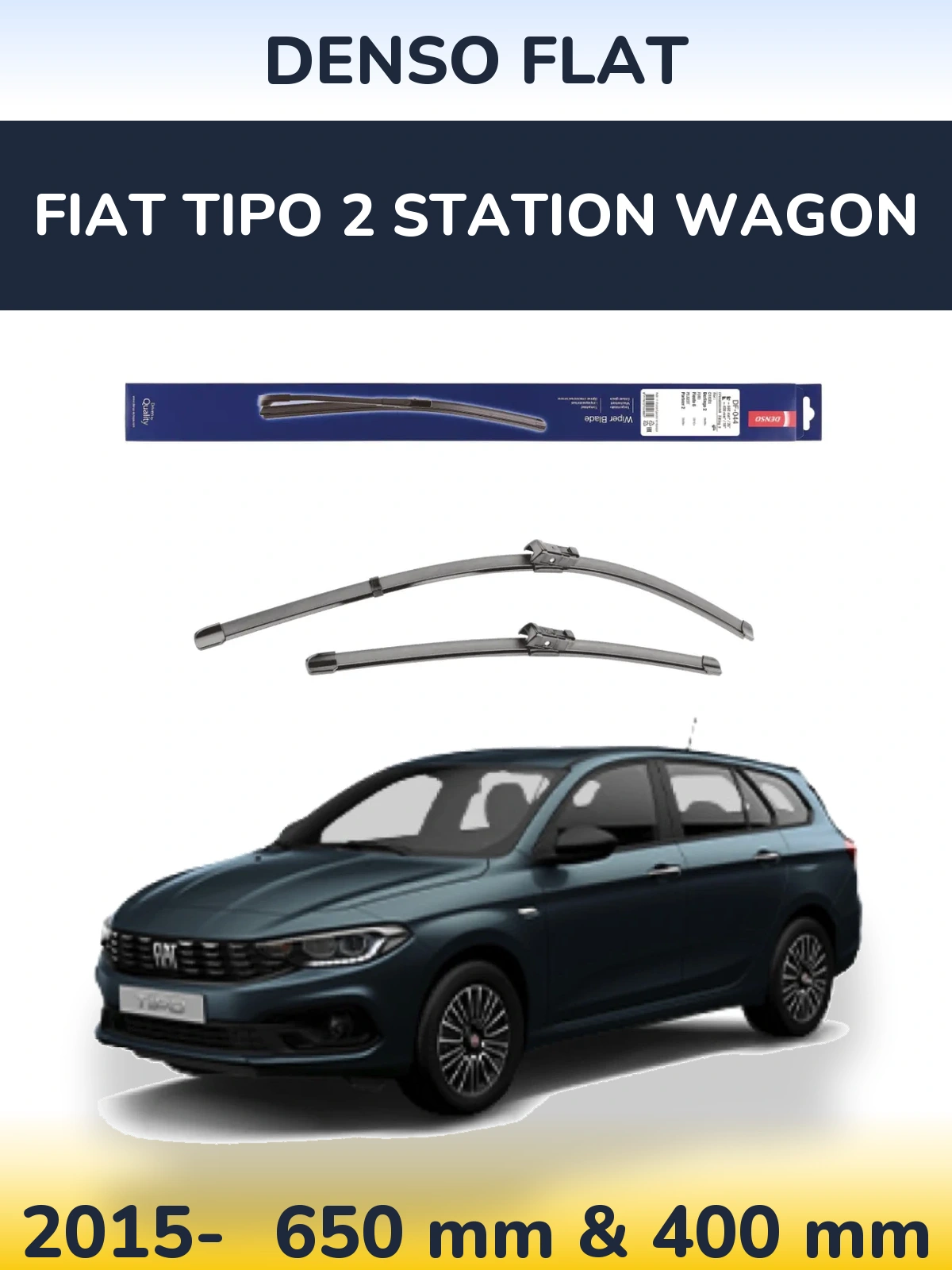 Ștergătoare Denso Flat pentru Fiat Tipo 2 Station Wagon