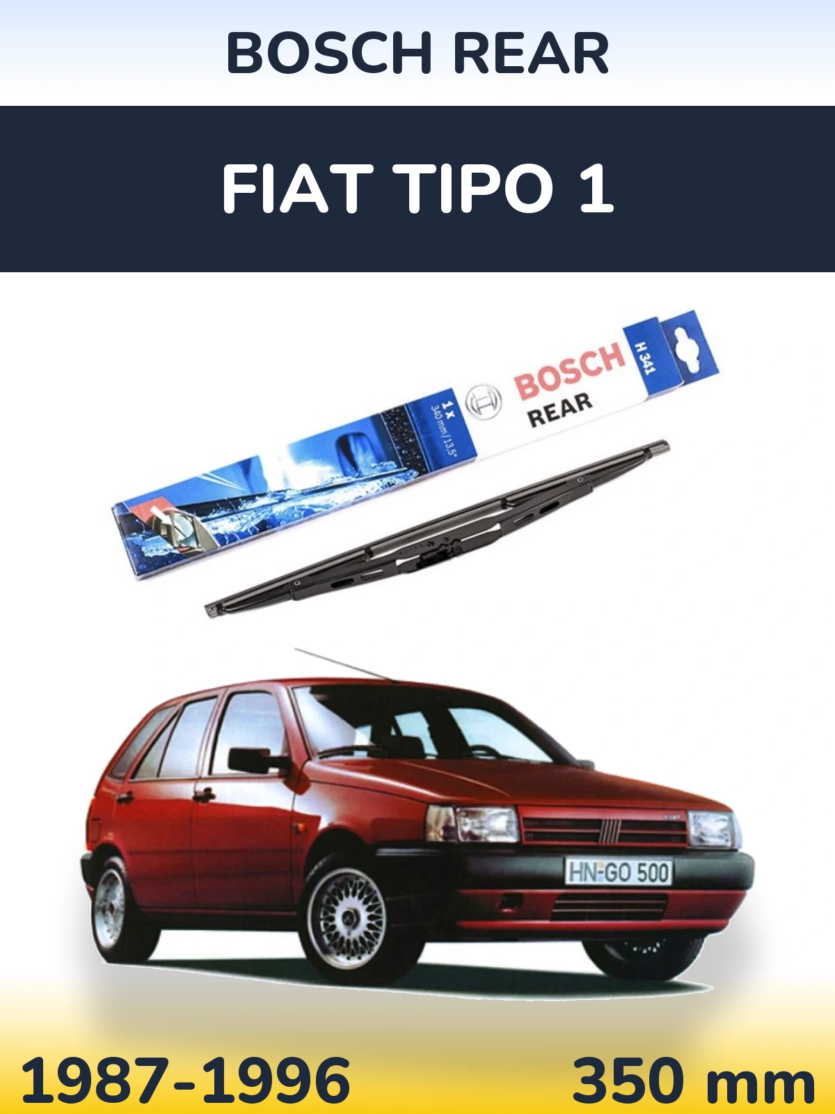 Ștergătoare BOSCH Rear pentru Fiat Tipo 1