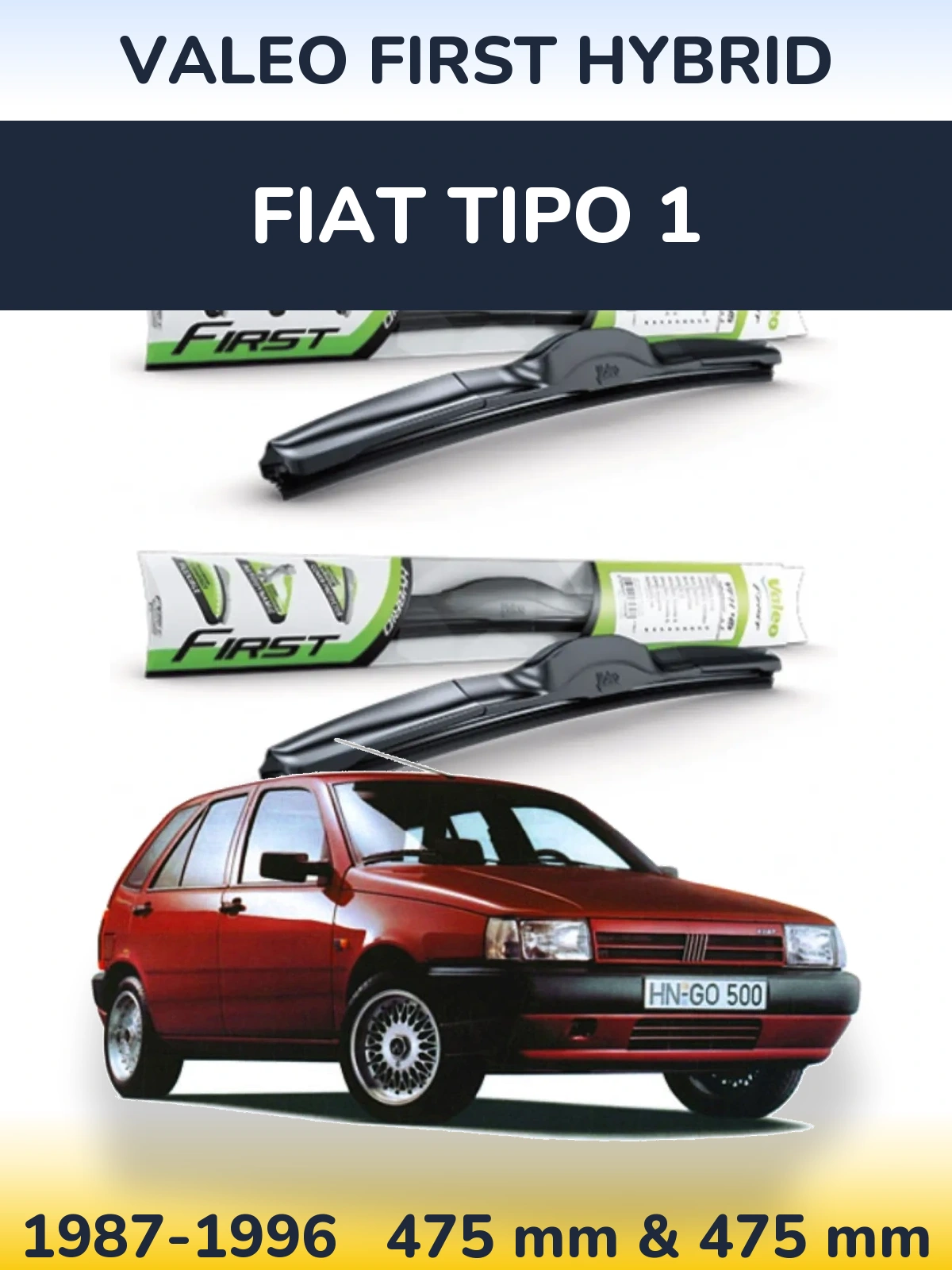 Ștergătoare Valeo First Hybrid pentru Fiat Tipo 1