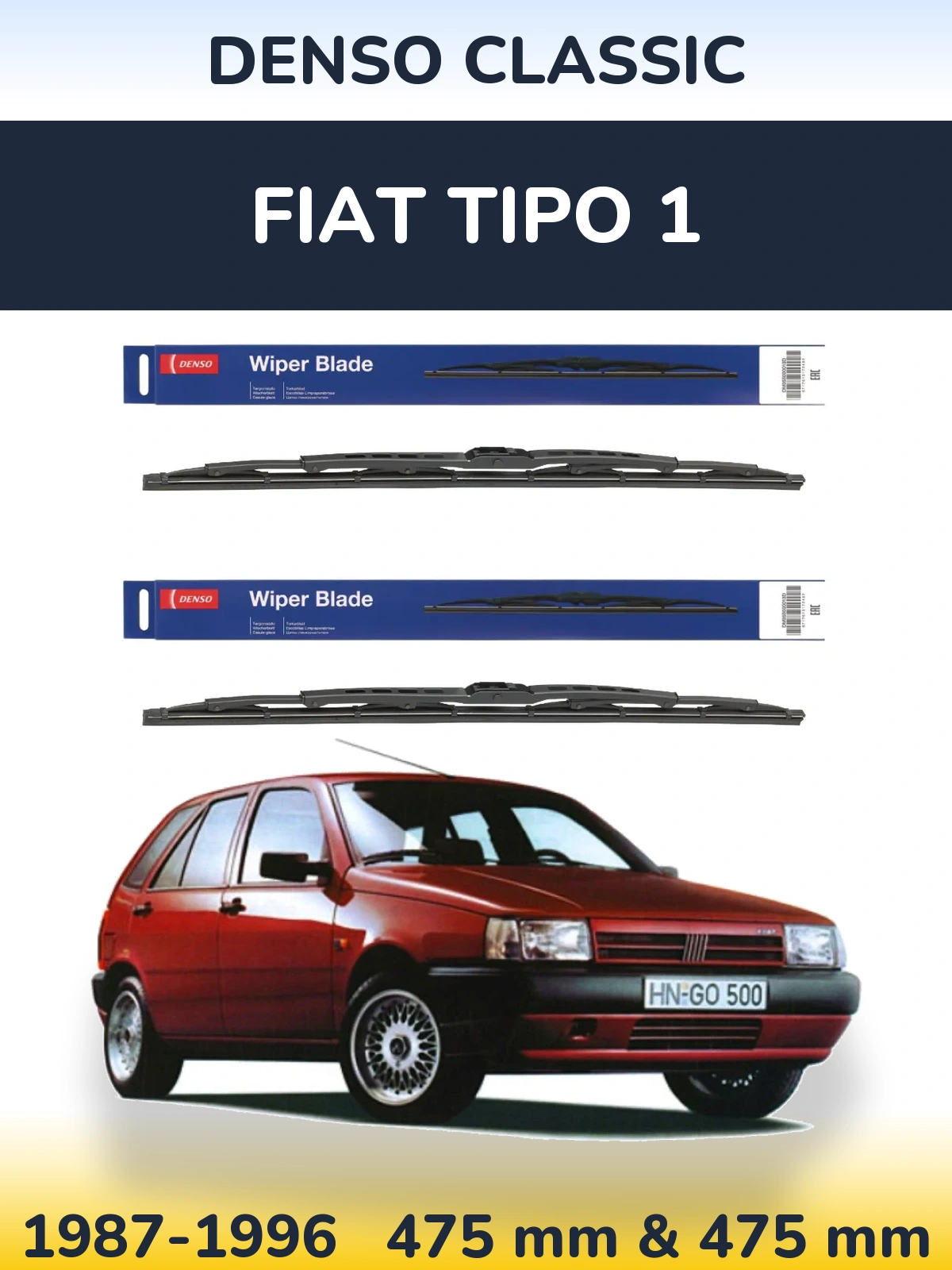 Ștergătoare Denso Classic pentru Fiat Tipo 1