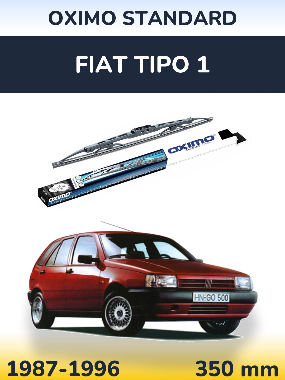 Ștergătoare Oximo Standard pentru Fiat Tipo 1
