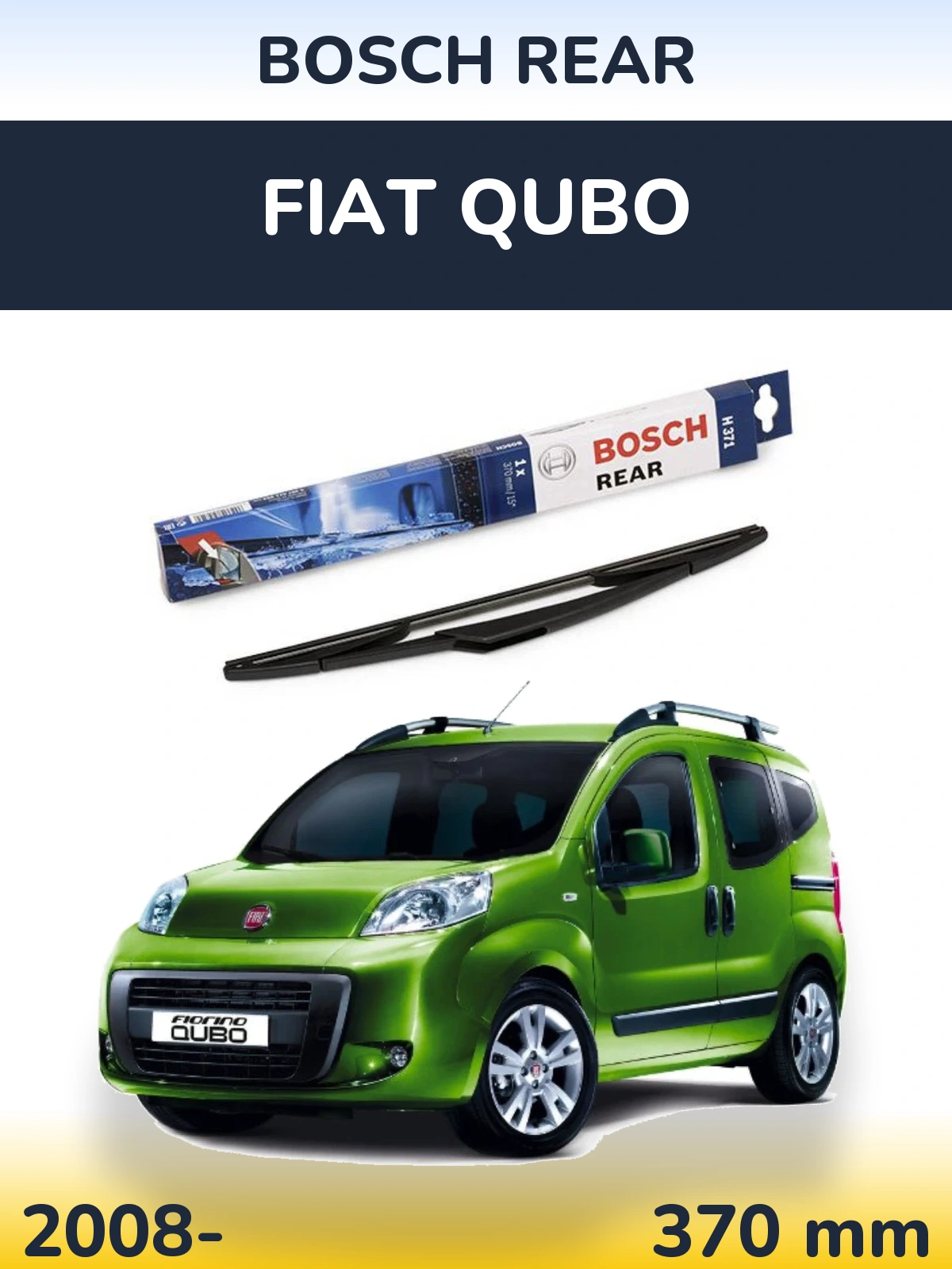 Ștergătoare BOSCH Rear pentru Fiat Qubo