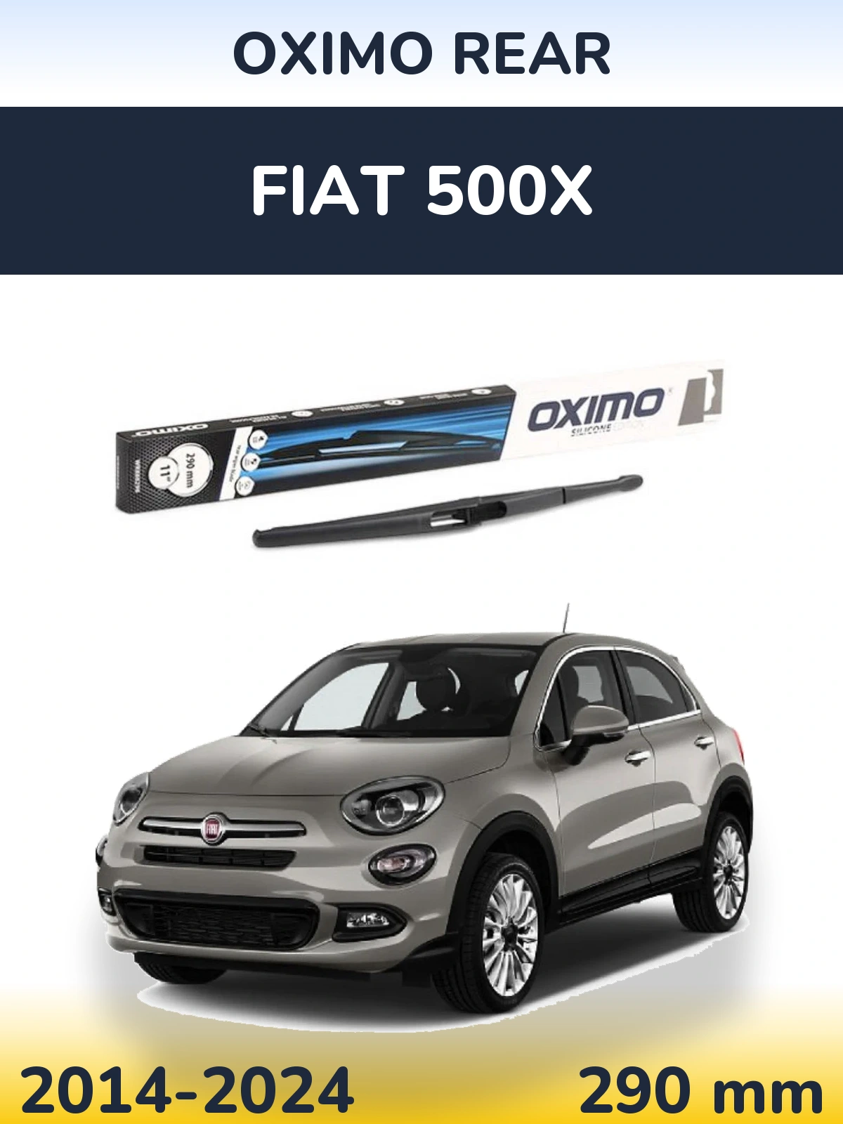 Ștergătoare Oximo Rear pentru Fiat 500X