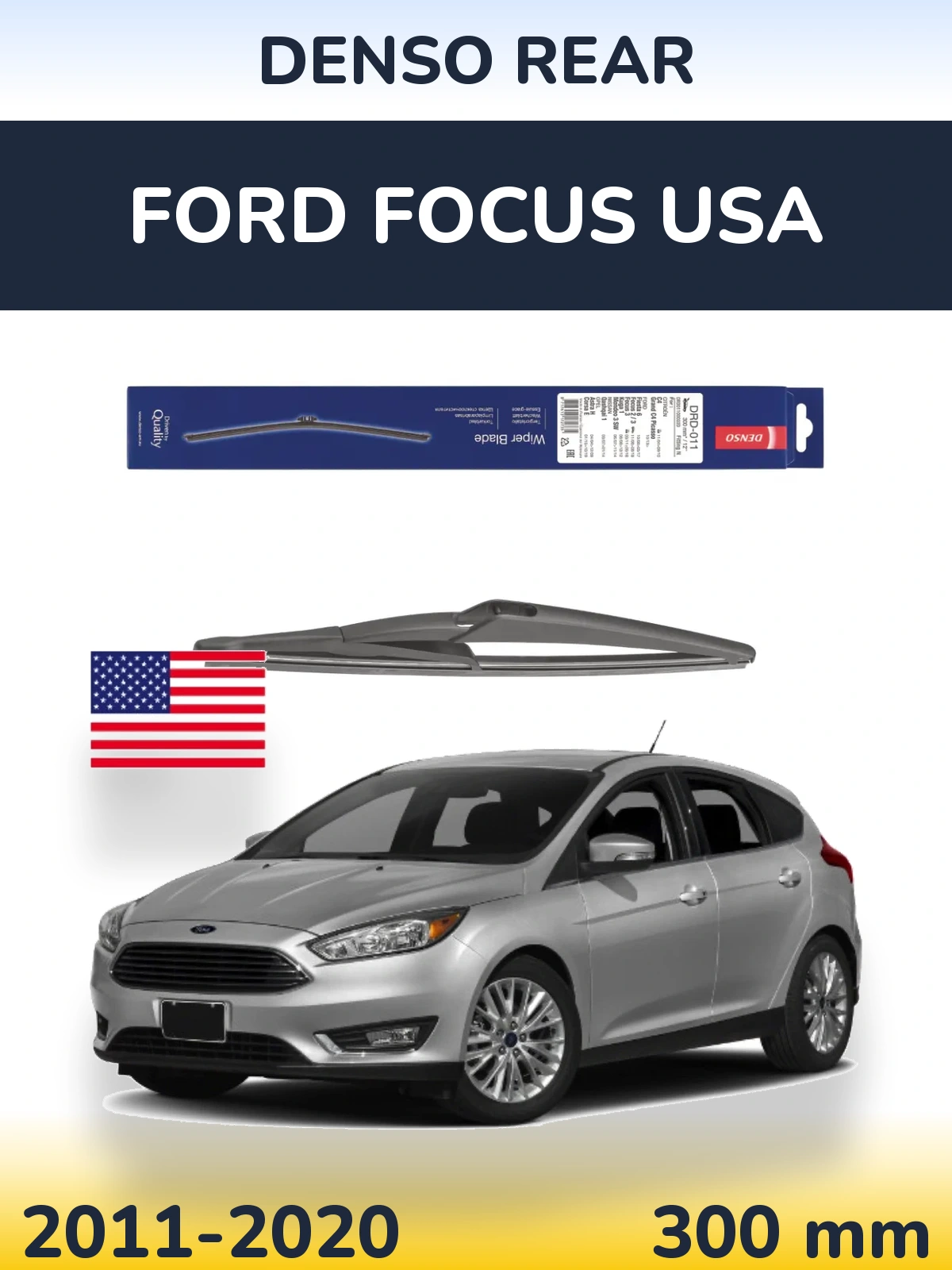 Ștergătoare Denso Rear pentru Ford Focus USA