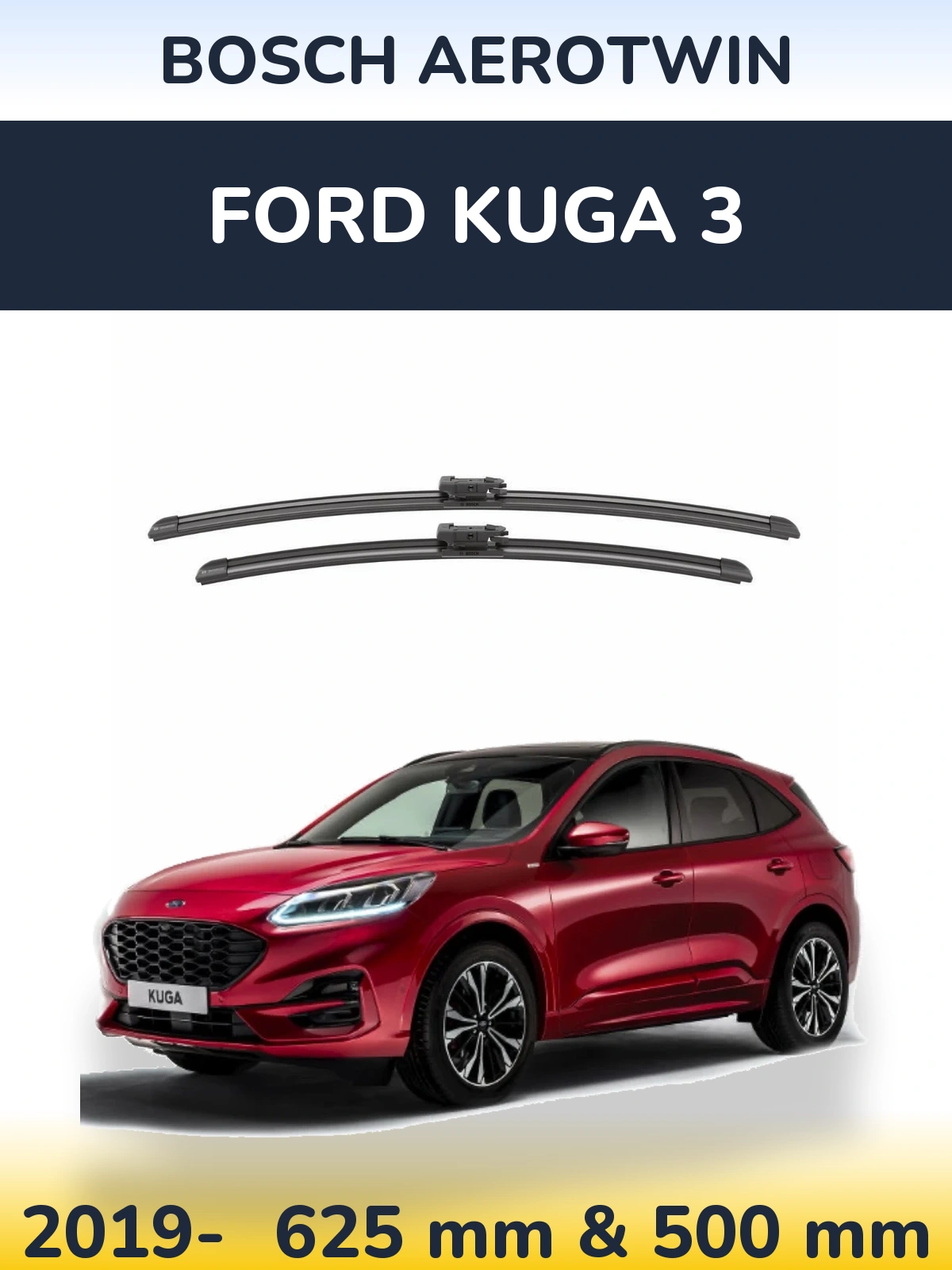 Ștergătoare BOSCH AeroTwin pentru Ford Kuga 3