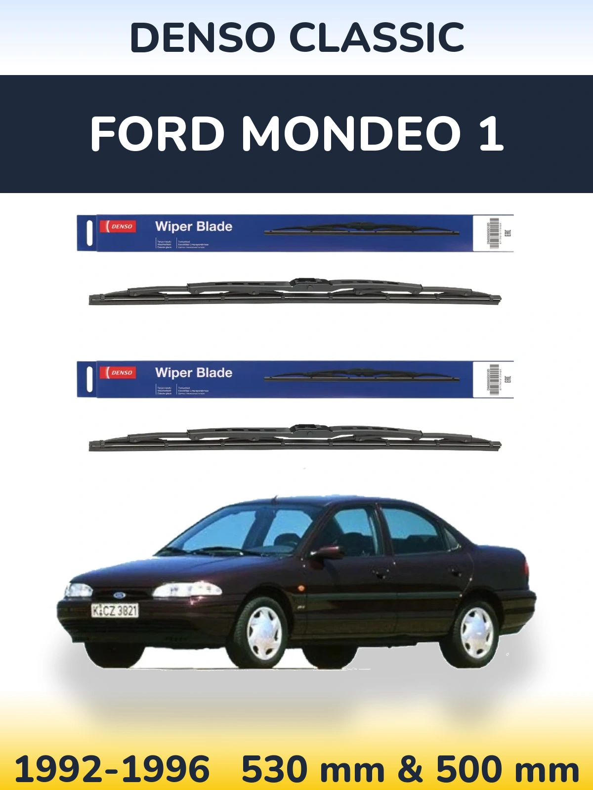Ștergătoare Denso Classic pentru Ford Mondeo 1