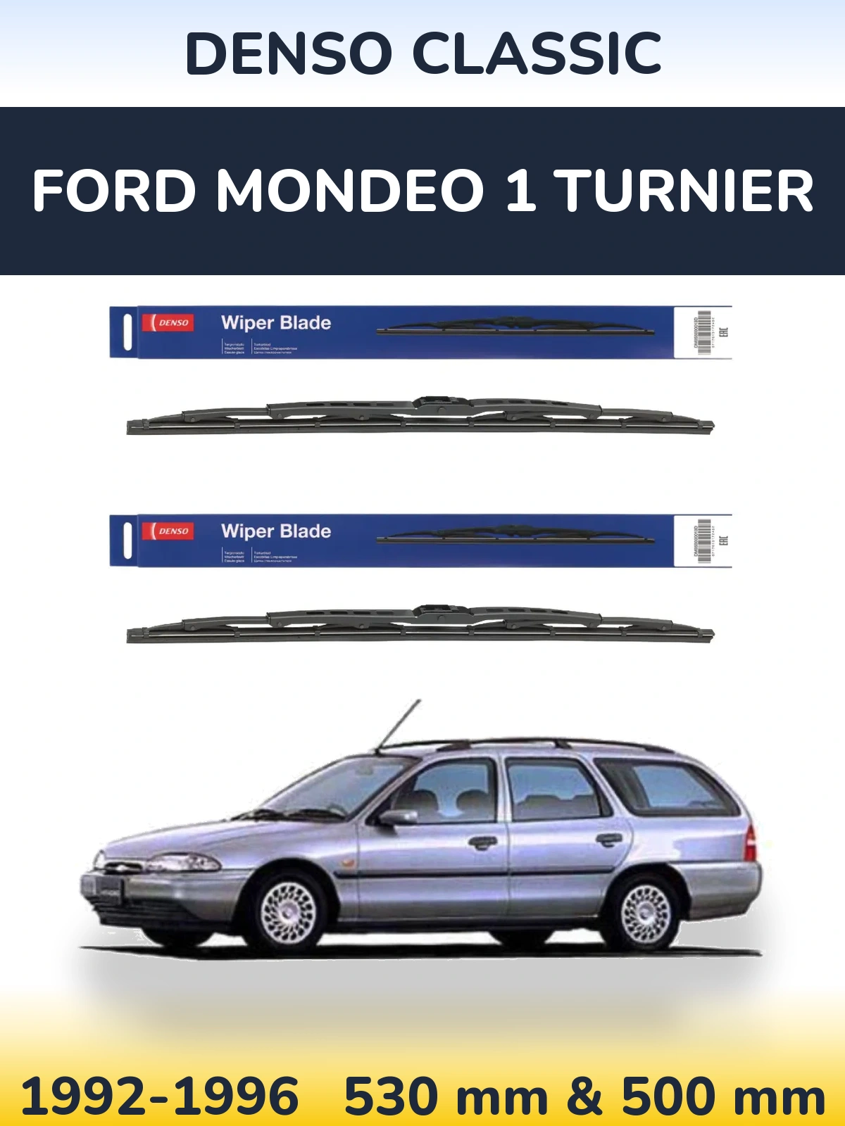 Ștergătoare Denso Classic pentru Ford Mondeo 1 Turnier