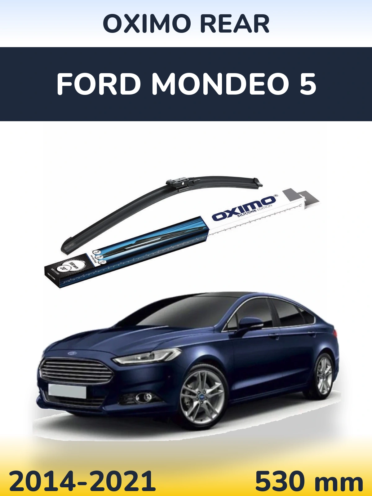 Задний дворник Oximo Rear 500 мм для Ford Mondeo 5 2014-2021