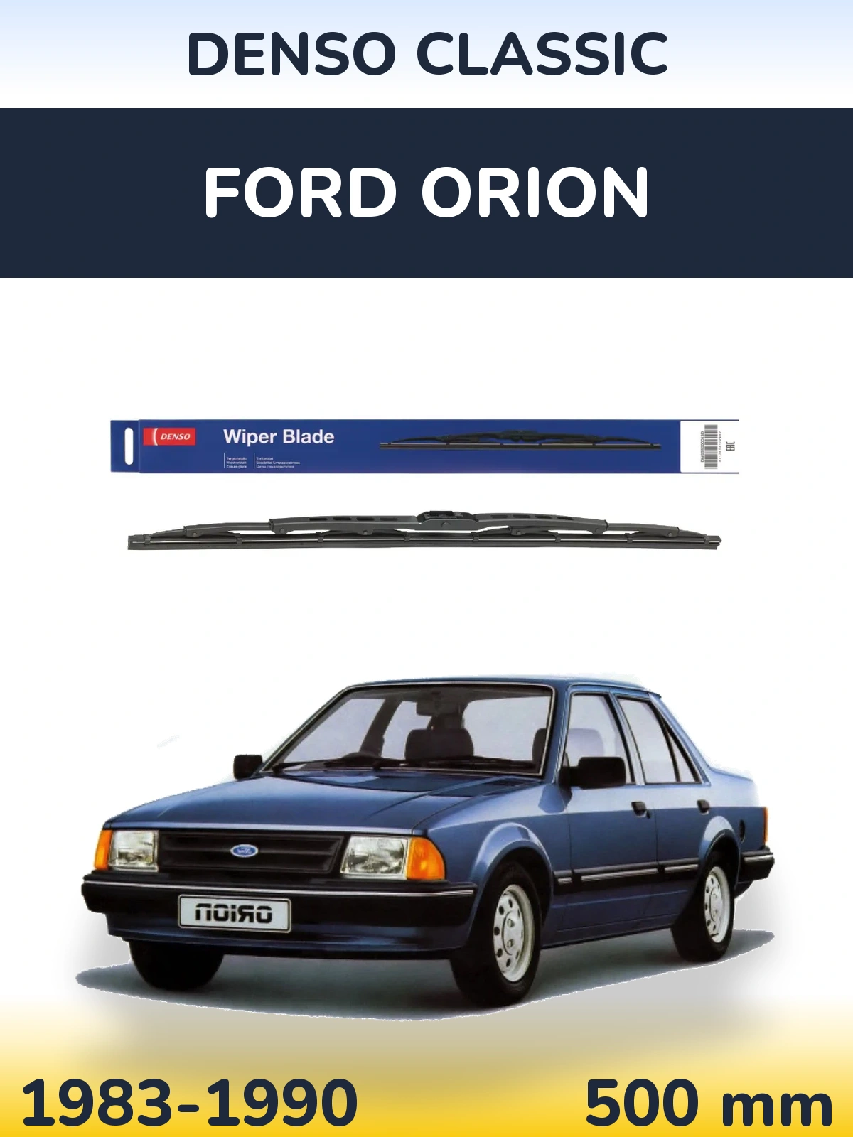 Ștergătoare Denso Classic pentru Ford Orion