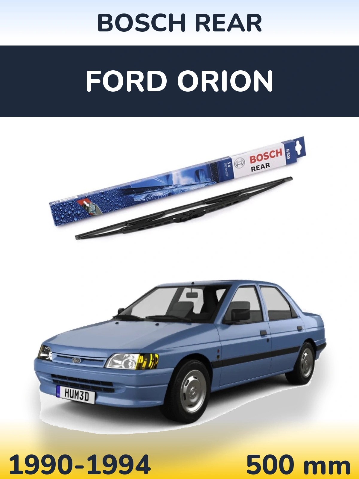 Ștergătoare BOSCH Rear pentru Ford Orion