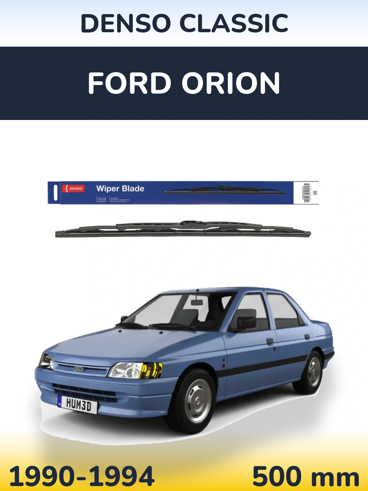 Ștergătoare Denso Classic pentru Ford Orion