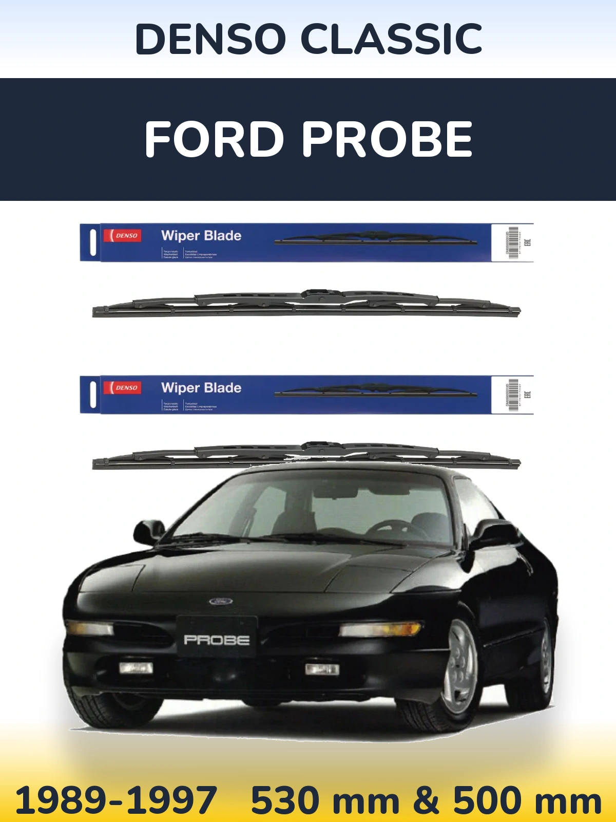 Ștergătoare Denso Classic pentru Ford Probe