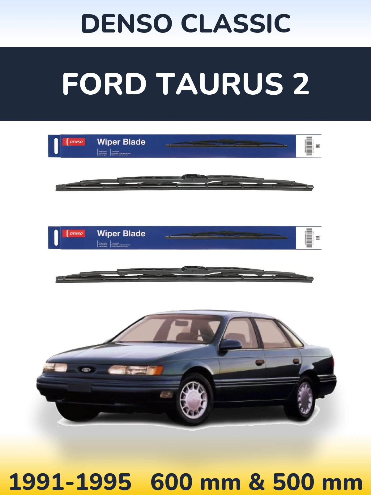 Ștergătoare Denso Classic pentru Ford Taurus 2