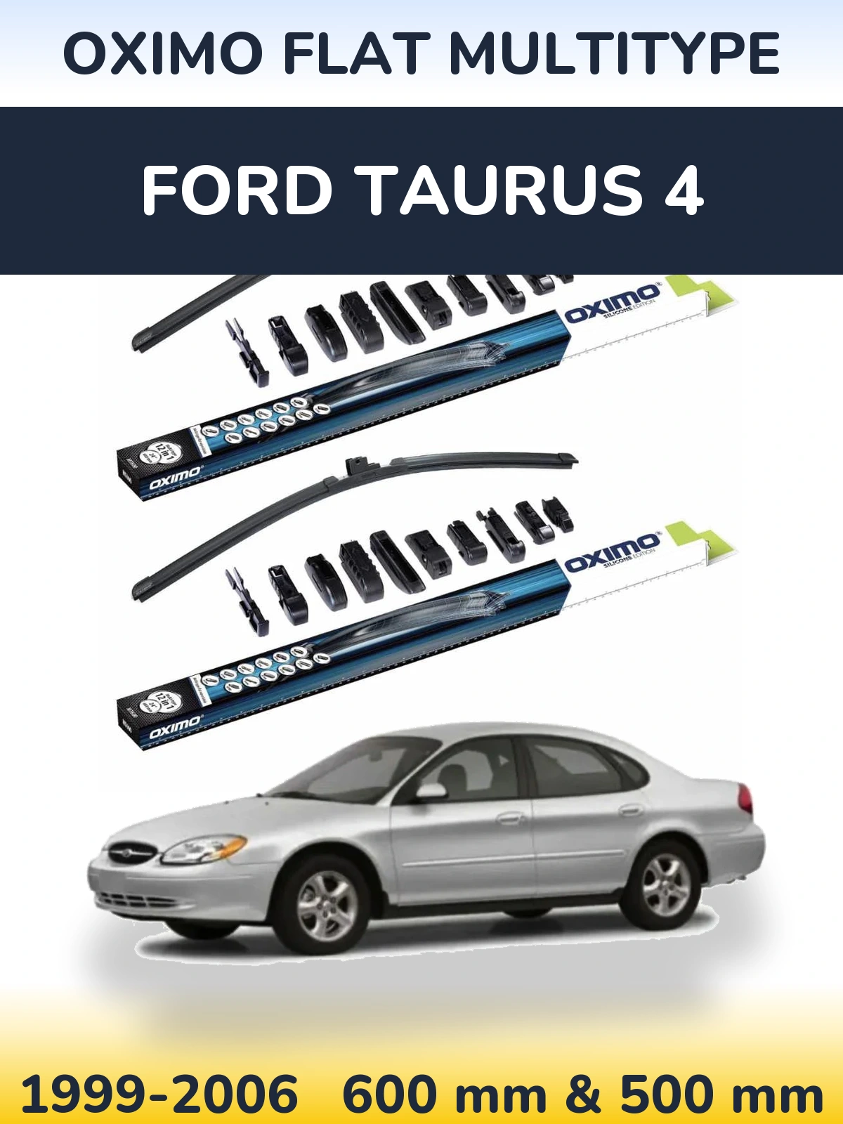 Ștergătoare Oximo Flat MultiTipe pentru Ford Taurus 4
