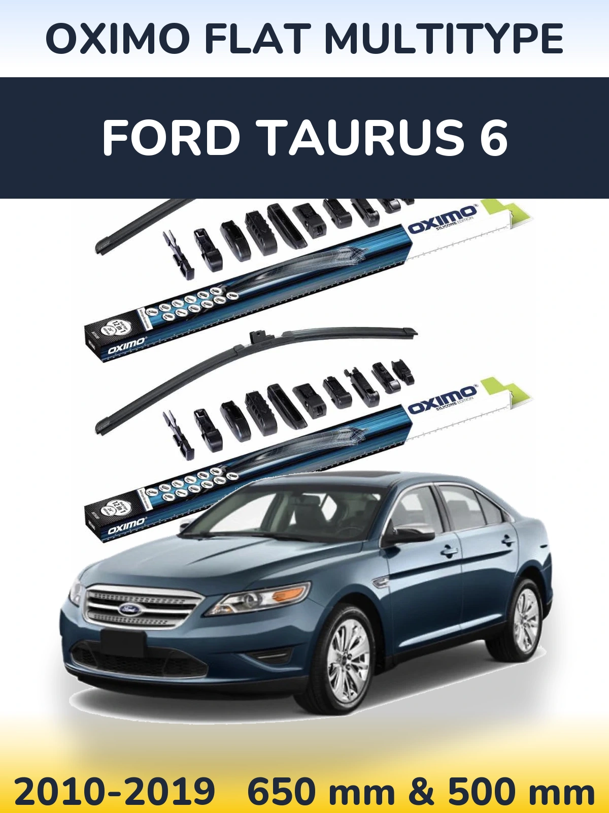 Ștergătoare Oximo Flat MultiTipe pentru Ford Taurus 6