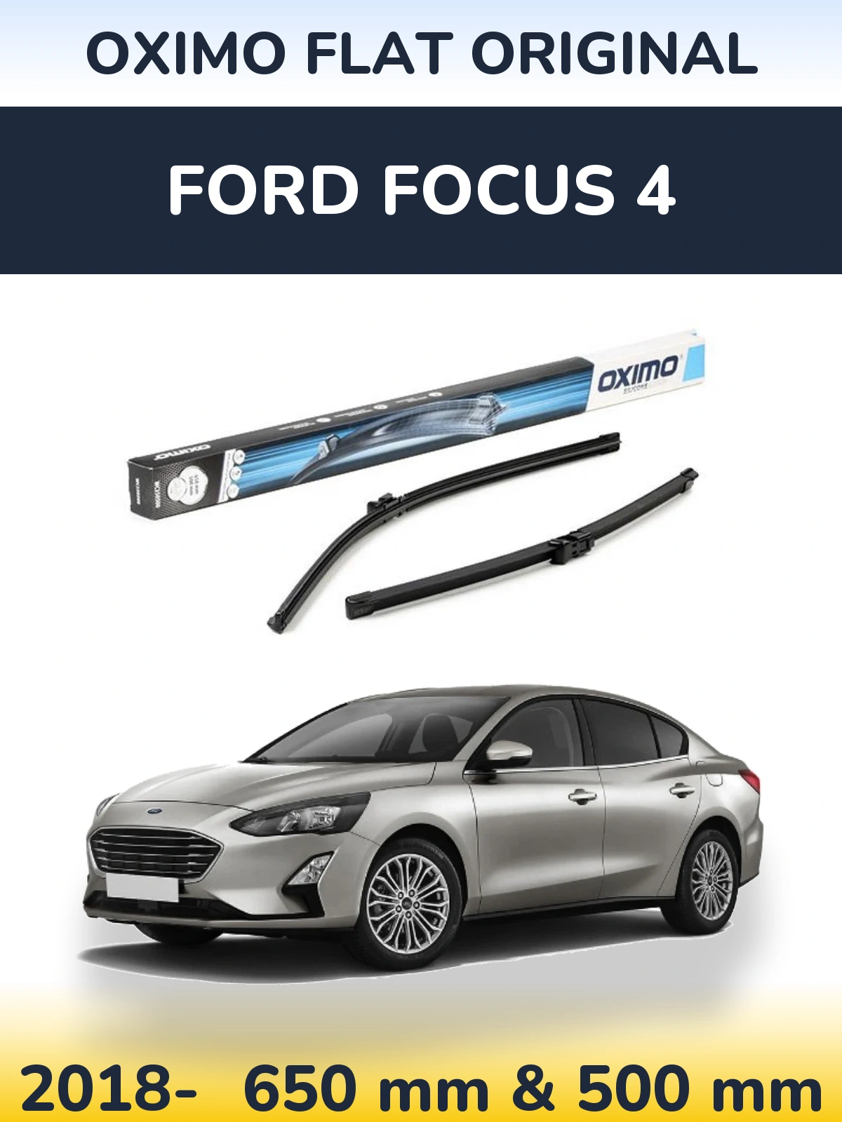 Ștergătoare Oximo Flat Original pentru Ford Focus 4