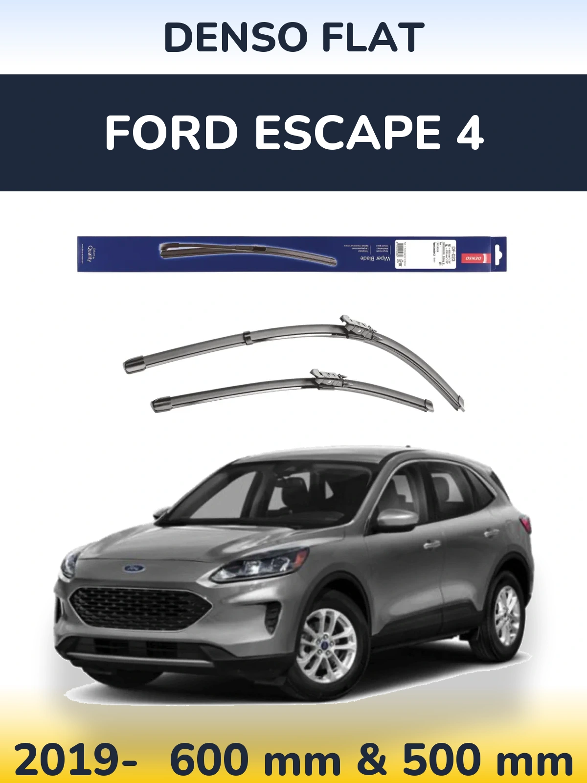 Ștergătoare Denso Flat pentru Ford Escape 4