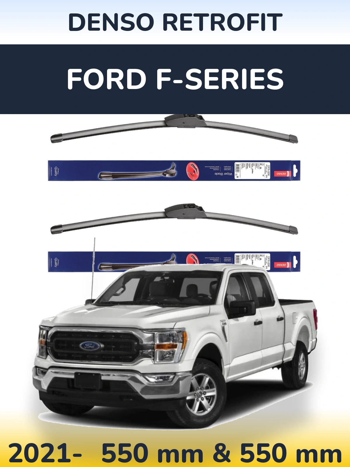 Ștergătoare Denso Retrofit pentru Ford F-series