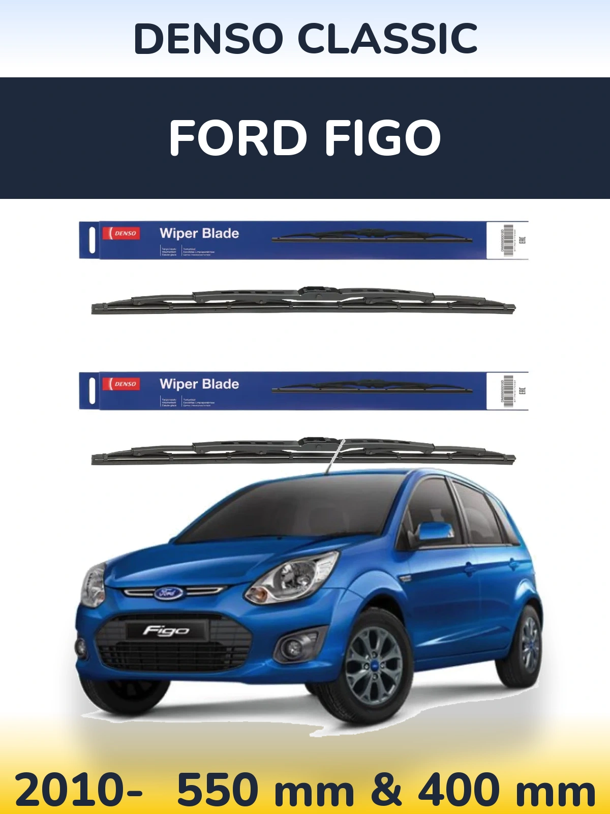 Ștergătoare Denso Classic pentru Ford Figo