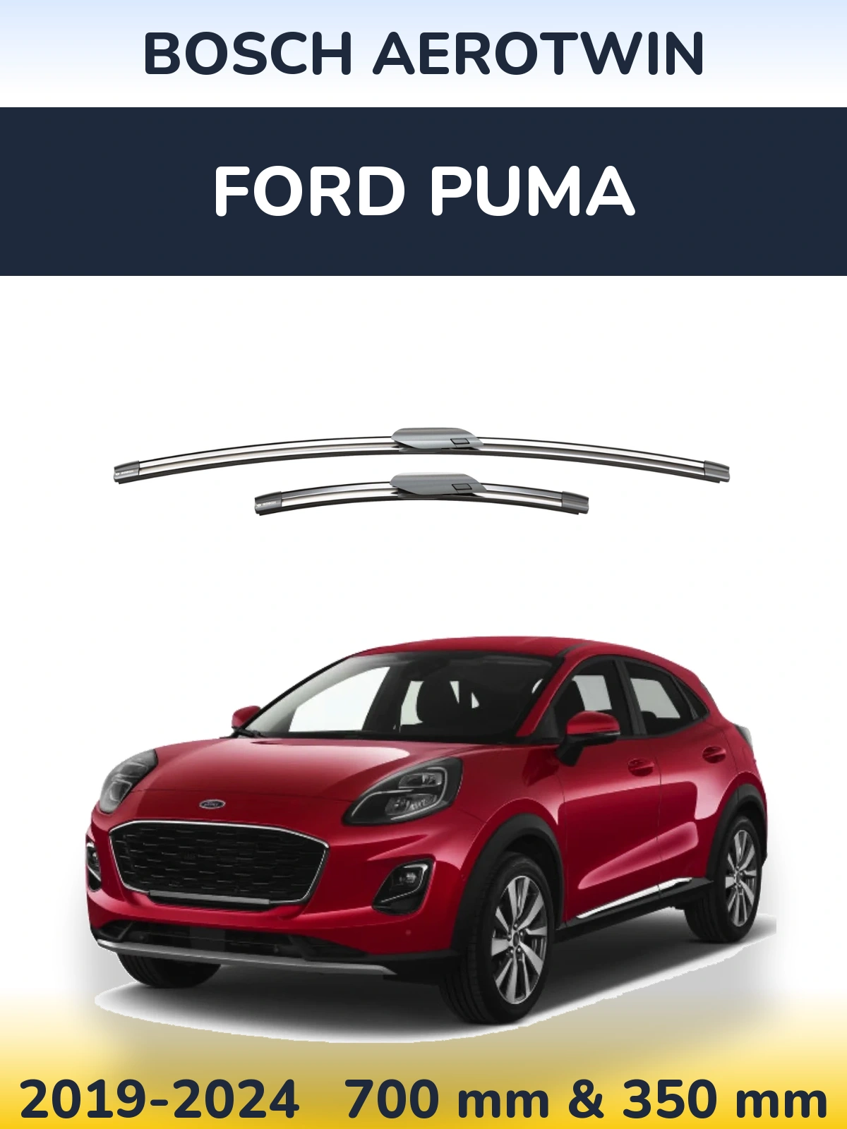 Ștergătoare BOSCH AeroTwin pentru Ford Puma