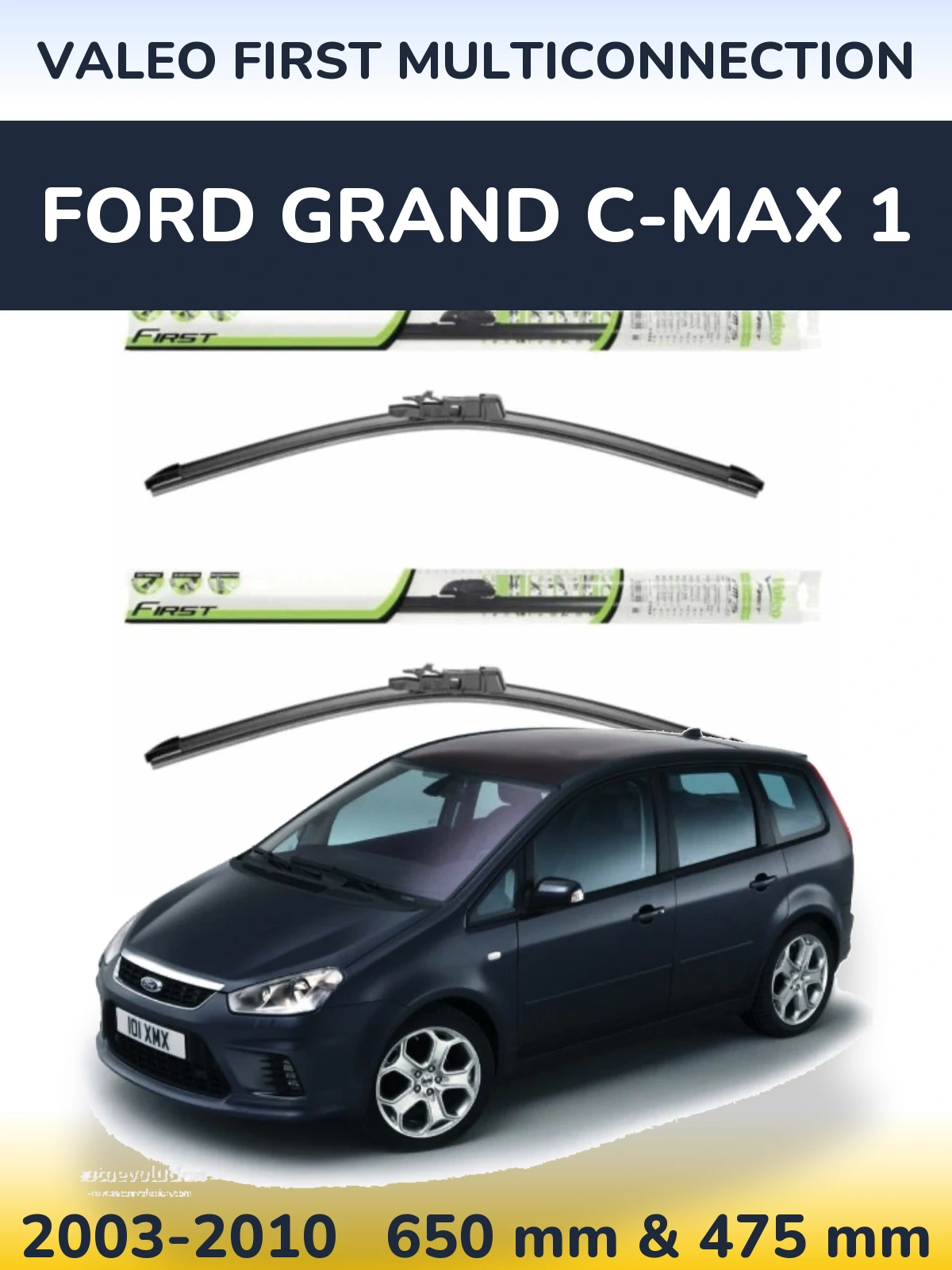 Ștergătoare Valeo First MultiConnection pentru Ford Grand C-MAX 1