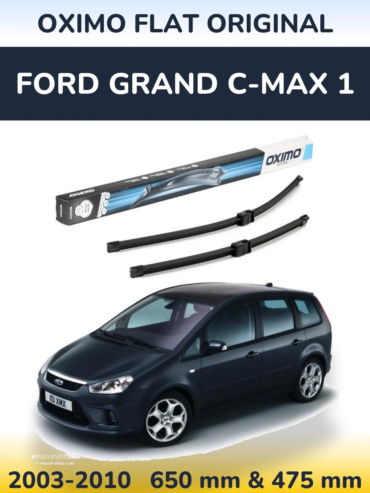 Ștergătoare Oximo Flat Original pentru Ford Grand C-MAX 1