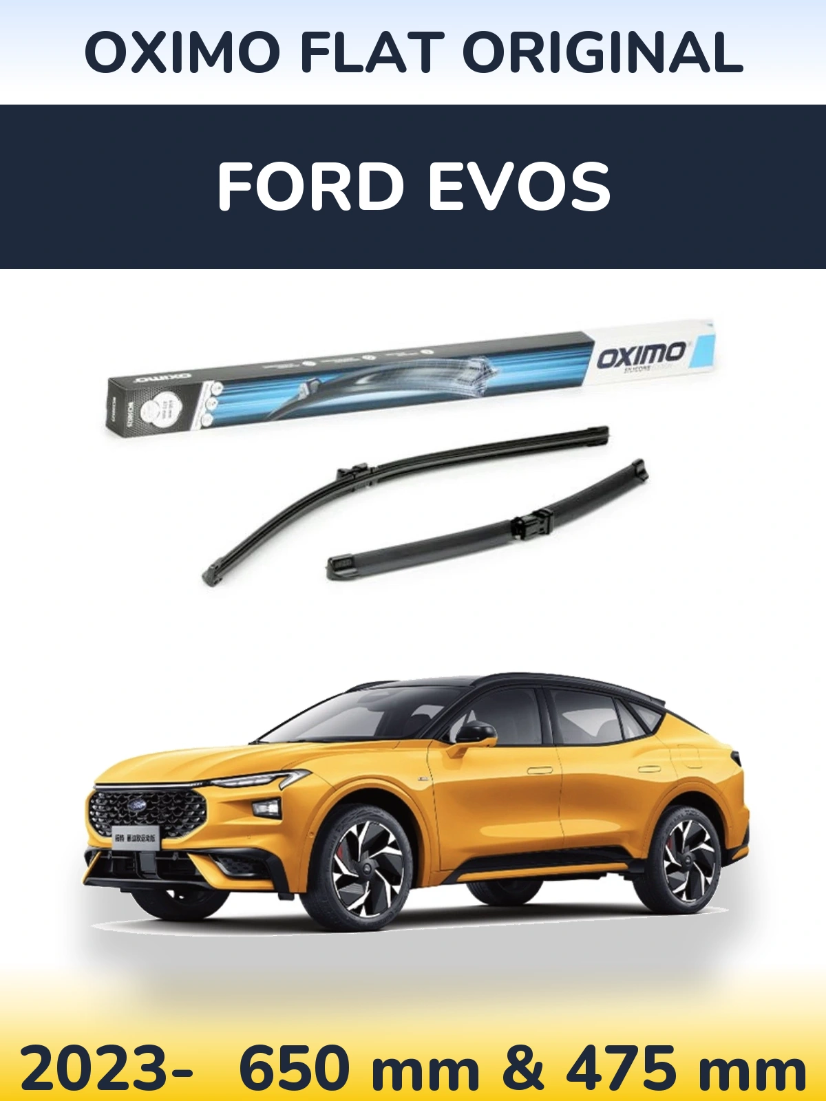 Ștergătoare Oximo Flat Original pentru Ford Evos