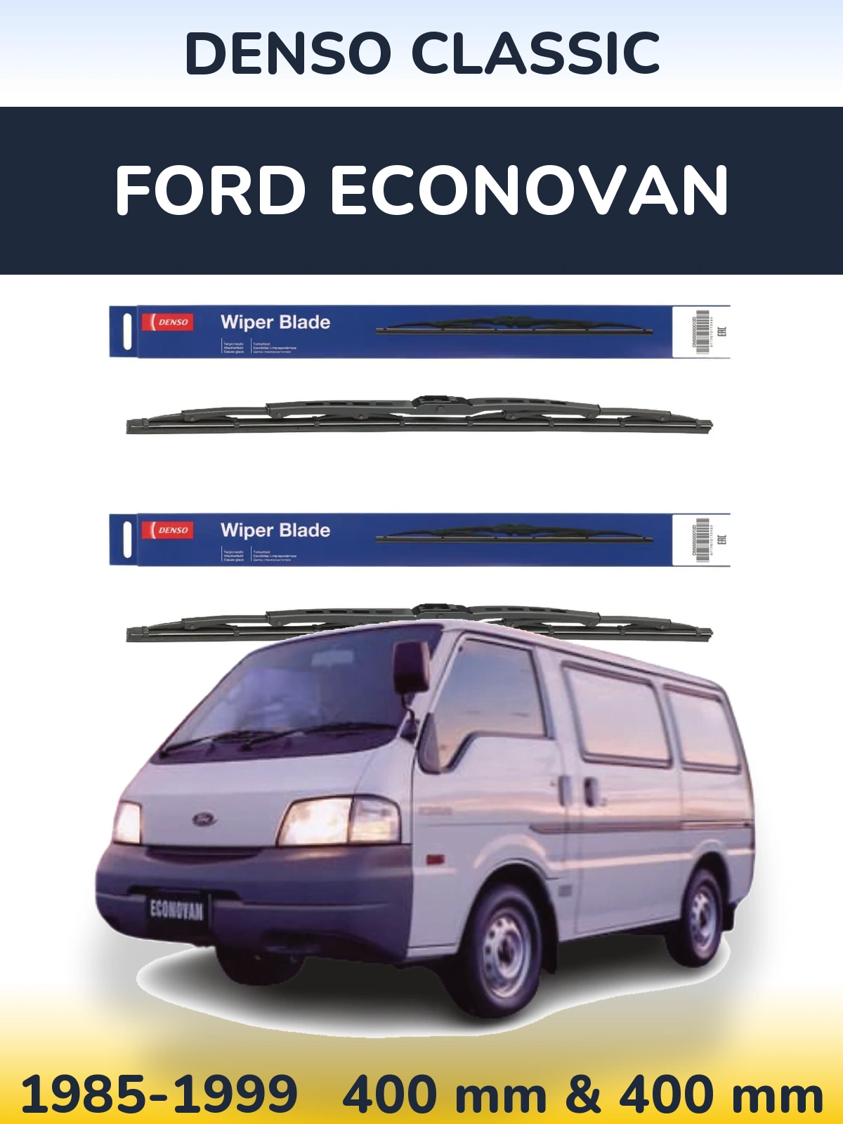 Ștergătoare Denso Classic pentru Ford Econovan