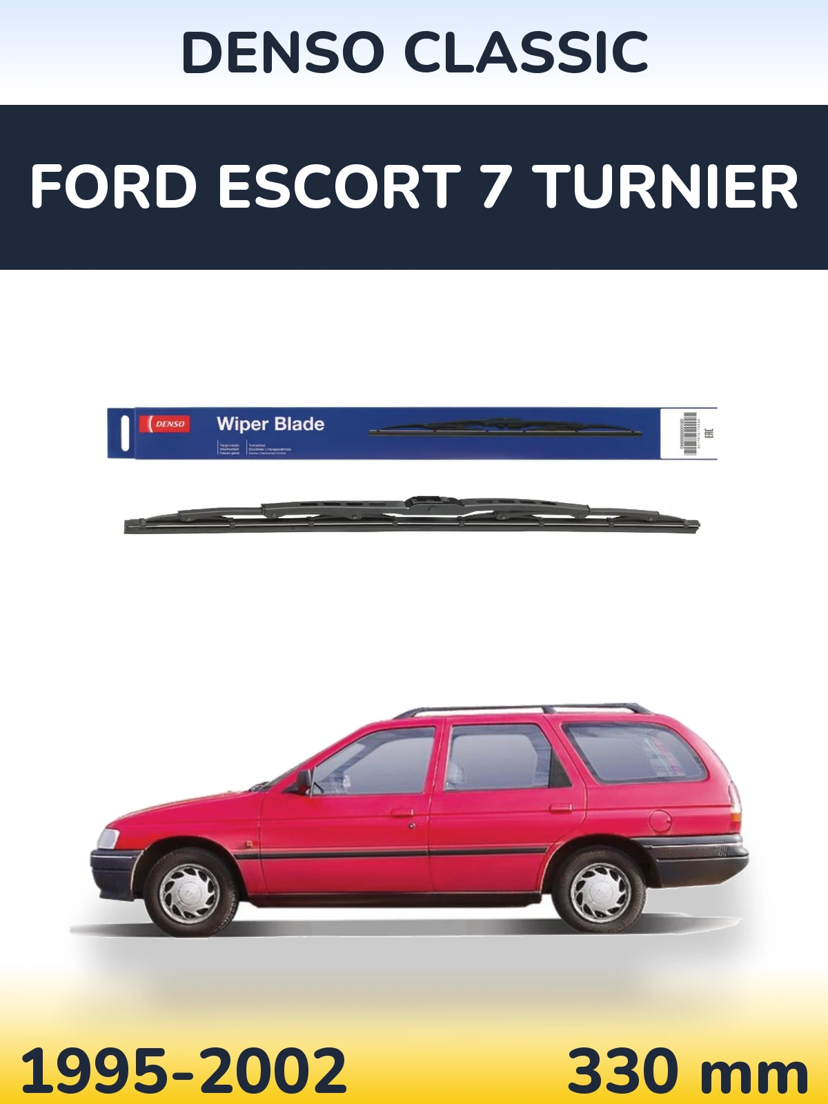 Ștergătoare Denso Classic pentru Ford Escort 7 Turnier