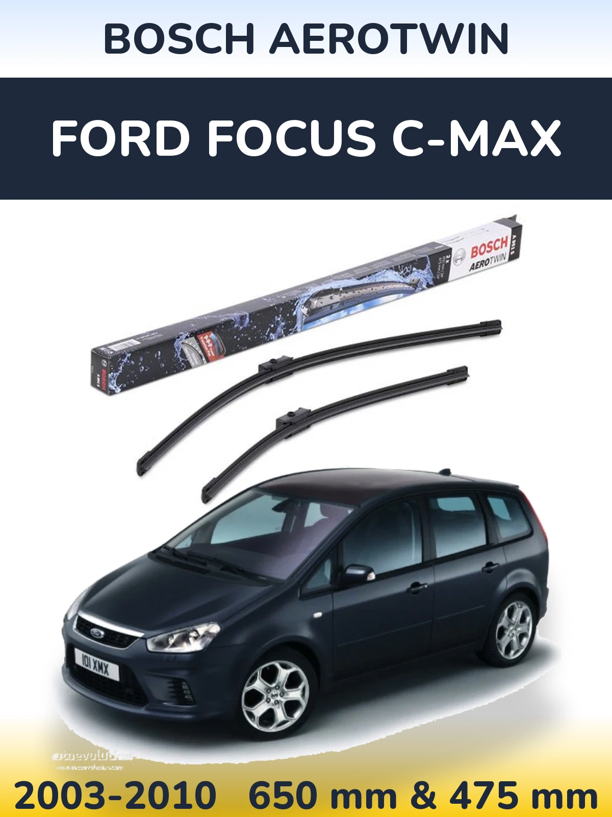 Ștergătoare BOSCH AeroTwin pentru Ford Focus C-MAX