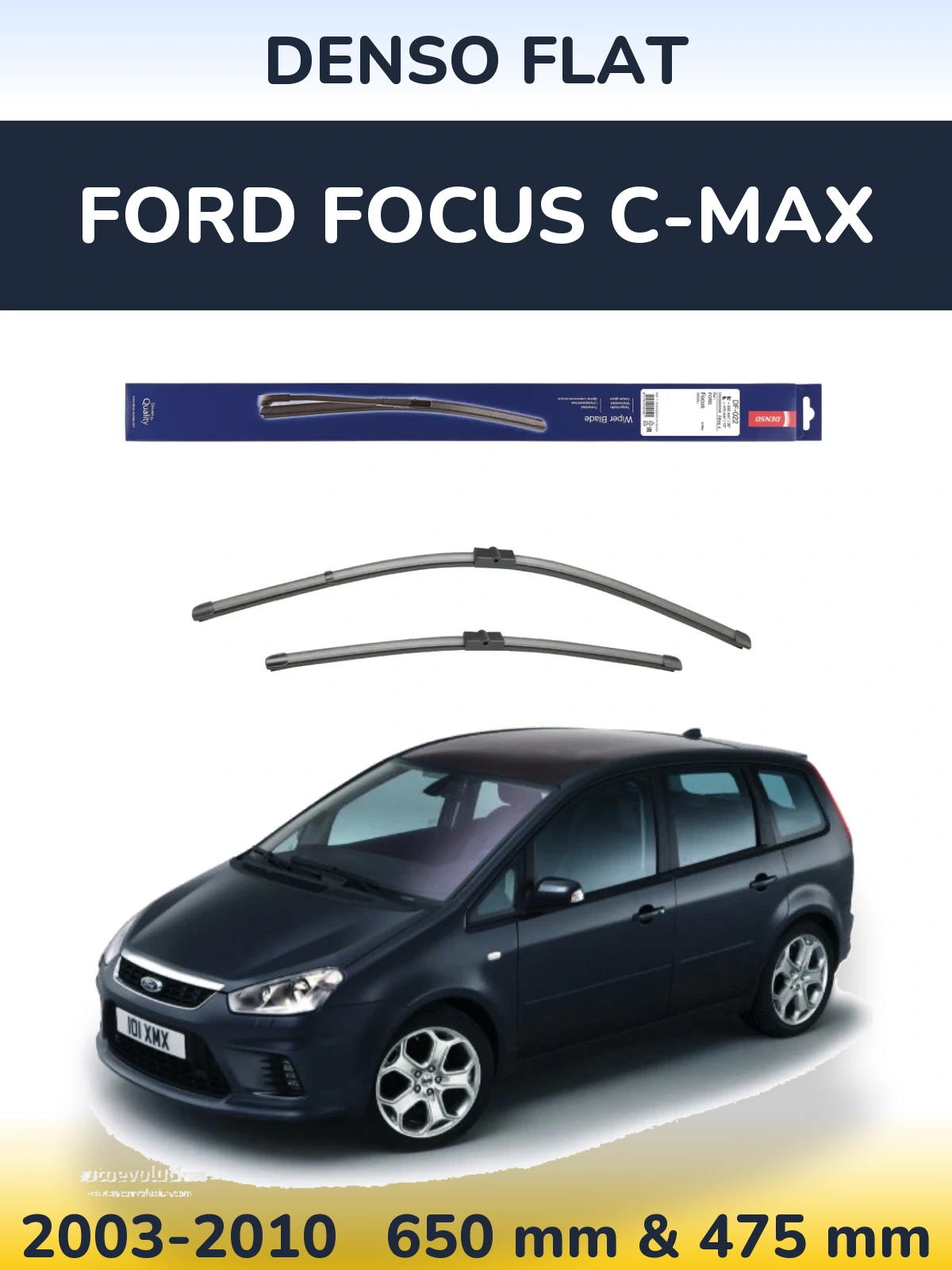 Ștergătoare Denso Flat pentru Ford Focus C-MAX