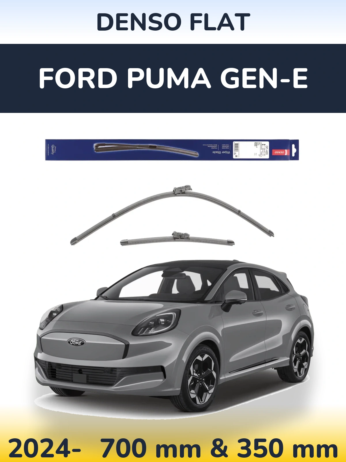 Ștergătoare Denso Flat pentru Ford Puma Gen-E