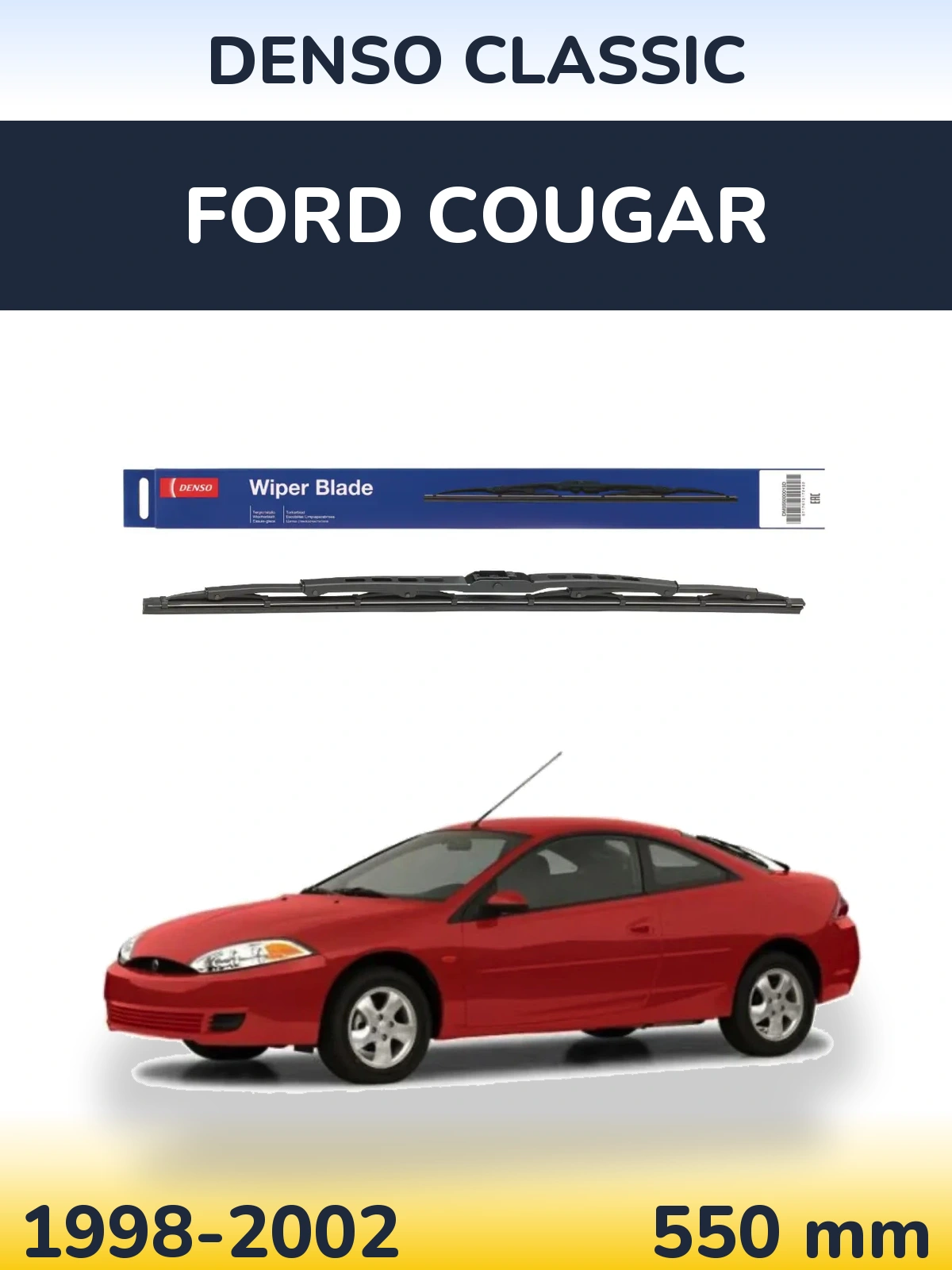 Ștergătoare Denso Classic pentru Ford Cougar
