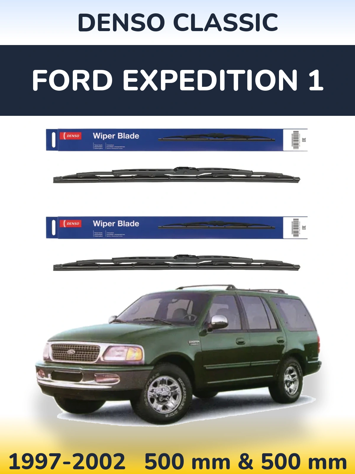 Ștergătoare Denso Classic pentru Ford Expedition 1
