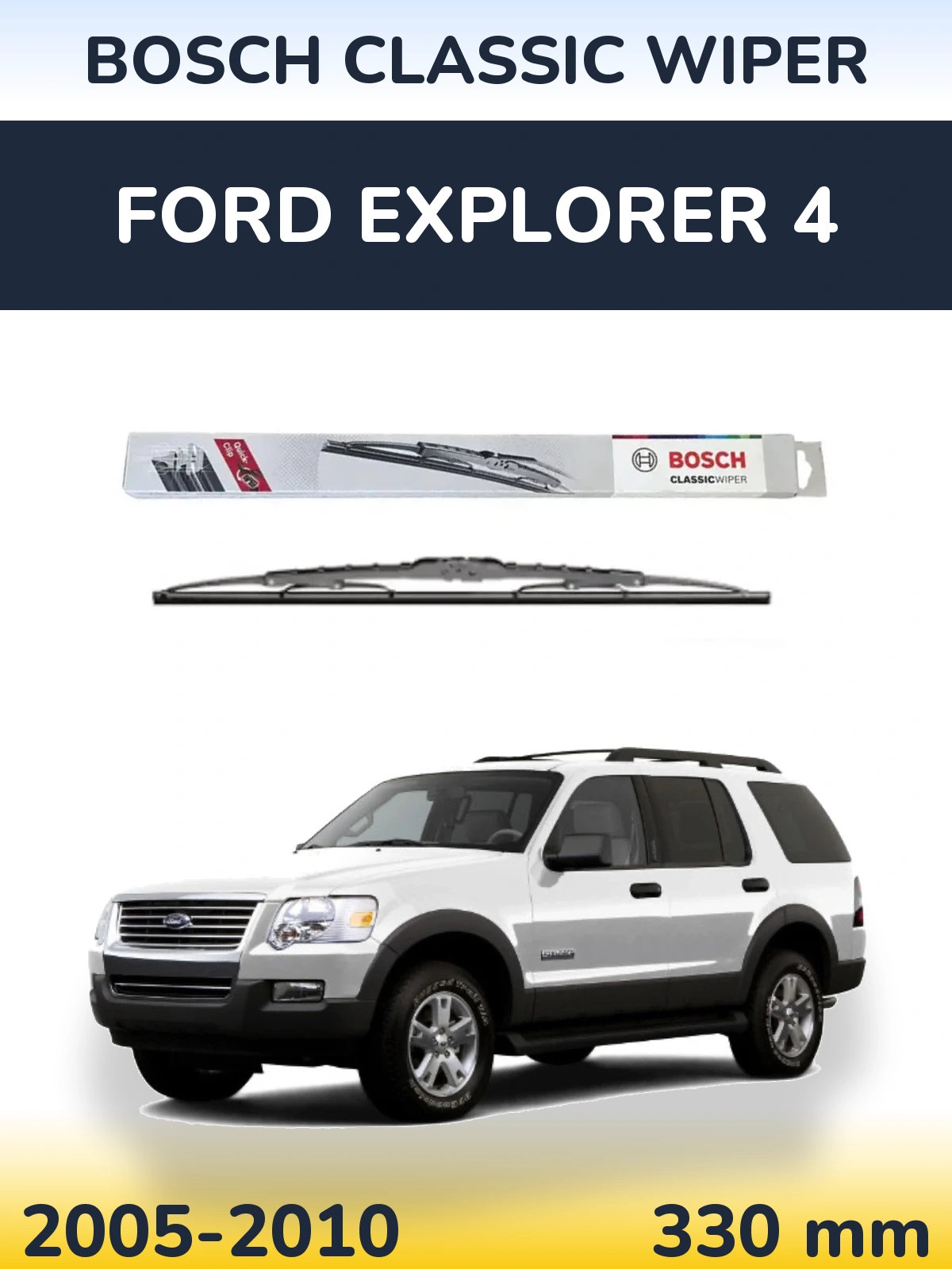 Ștergătoare BOSCH Classic Wiper pentru Ford Explorer 4