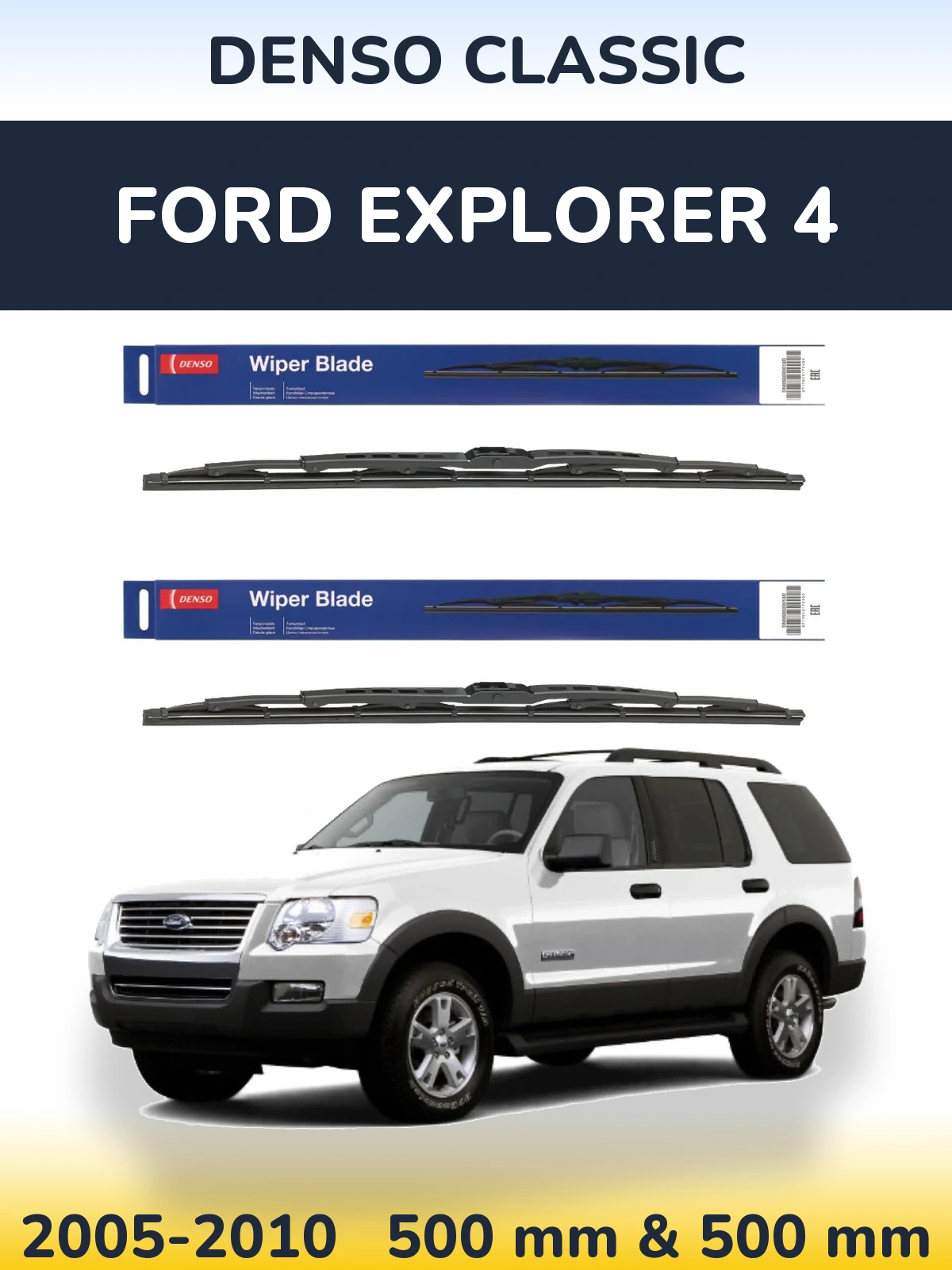 Ștergătoare Denso Classic pentru Ford Explorer 4