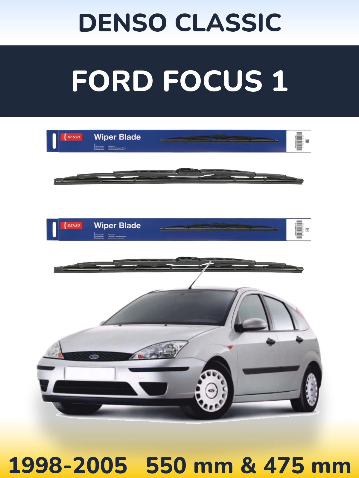 Ștergătoare Denso Classic pentru Ford Focus 1