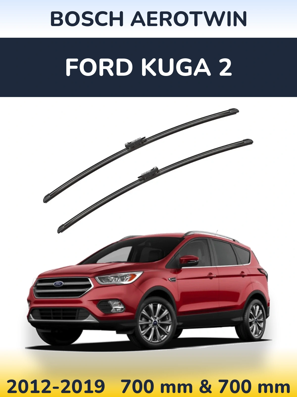 Ștergătoare BOSCH AeroTwin pentru Ford Kuga 2