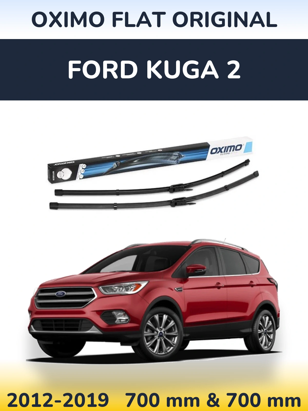 Ștergătoare Oximo Flat Original pentru Ford Kuga 2