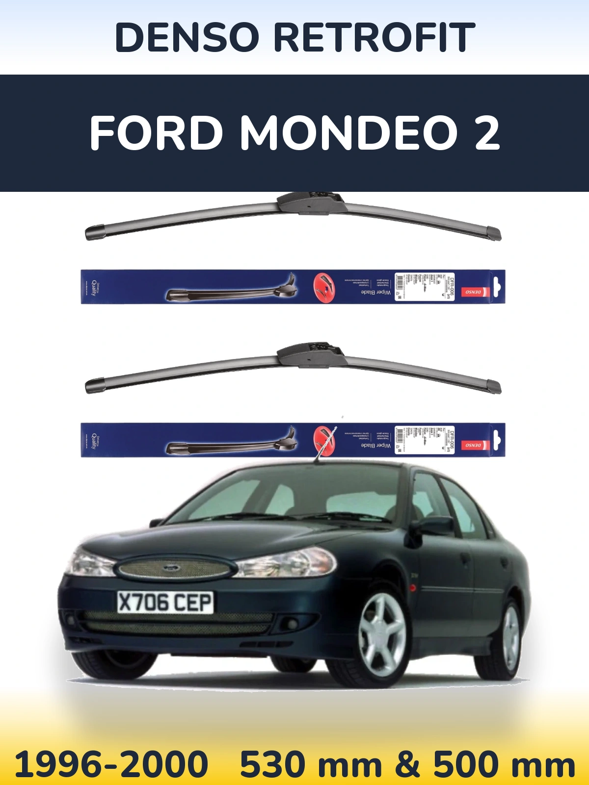 Ștergătoare Denso Retrofit pentru Ford Mondeo 2