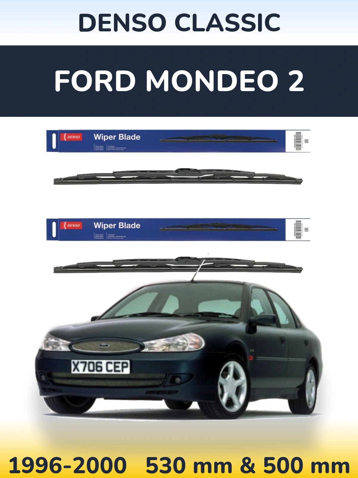 Ștergătoare Denso Classic pentru Ford Mondeo 2