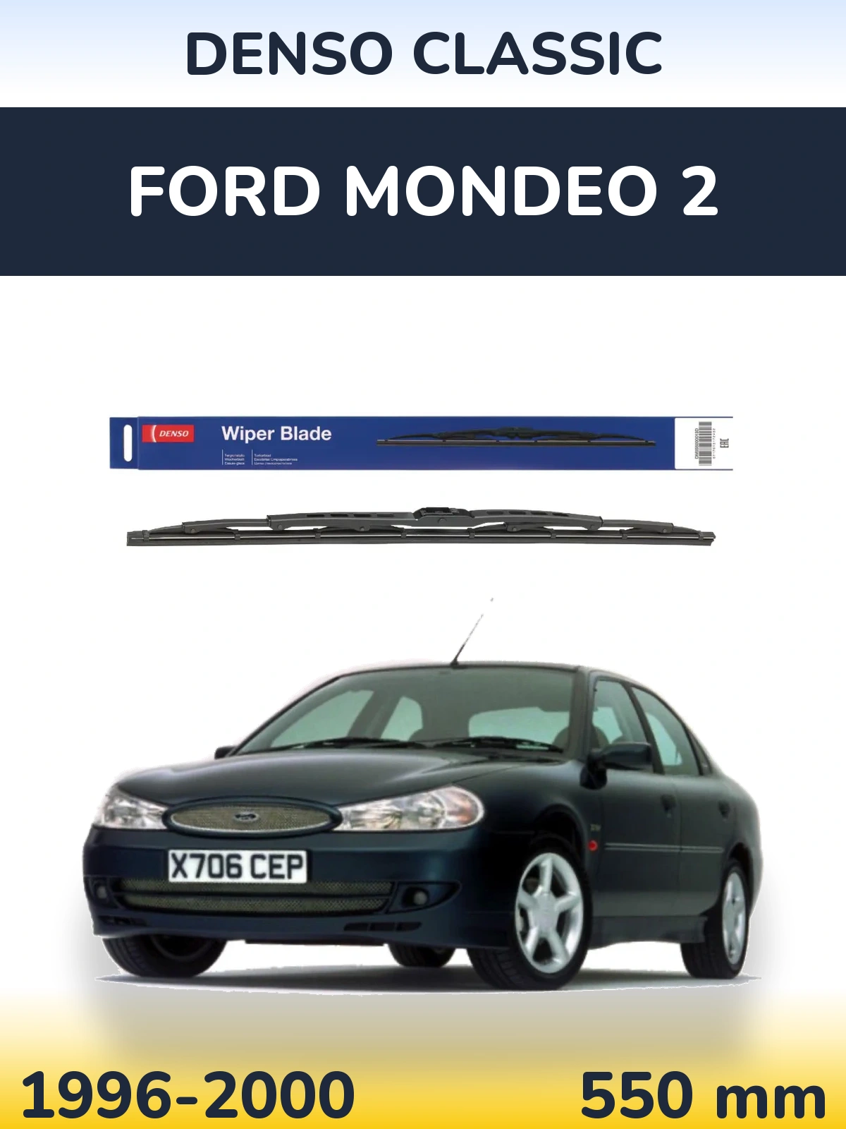 Ștergătoare Denso Classic pentru Ford Mondeo 2